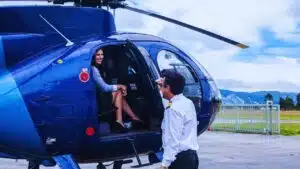 helikopter na wesele